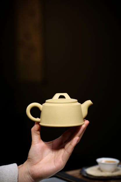 Collect Chinese Yixing Zisha Pottery Duan Clay 200ML 10 Hole Prune TreeTeapot