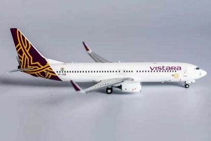 1:400 NG Model Vistara BOEING 737-800 Passenger Airplane Diecast Aircraft Model