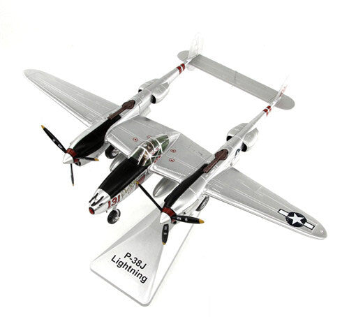 AF1 WWII U.S. P-38J Lightning Fighter P38 1/48 Aircraft Pre-builded Model