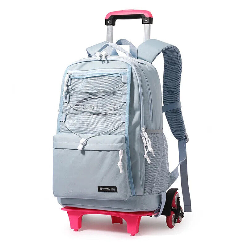 Children Backpack School Bag Girls Wheeled Backpack Bag Backpack Travel Bag