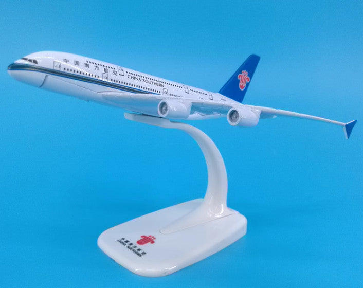 16cm CHINA SOUTHERN AIRBUS A380 Passenger Airplane Diecast Aircraft Plane Model