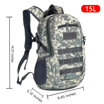 Outdoor Tactical Backpack Men Sport Travel Backpacks Camping Hunting Bags