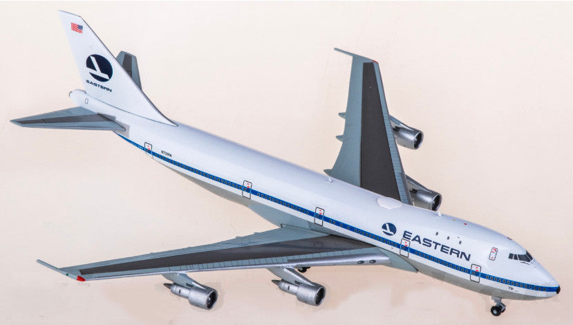 1:400 JC Wings Eastern Air Lines Boeing 747-100 Airplane Diecast Aircraft Model