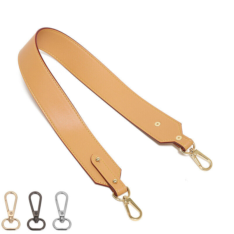 PU Leather Replacement Belt Bucket Bag Shoulder Strap Solid Color Bag Belt ⌒