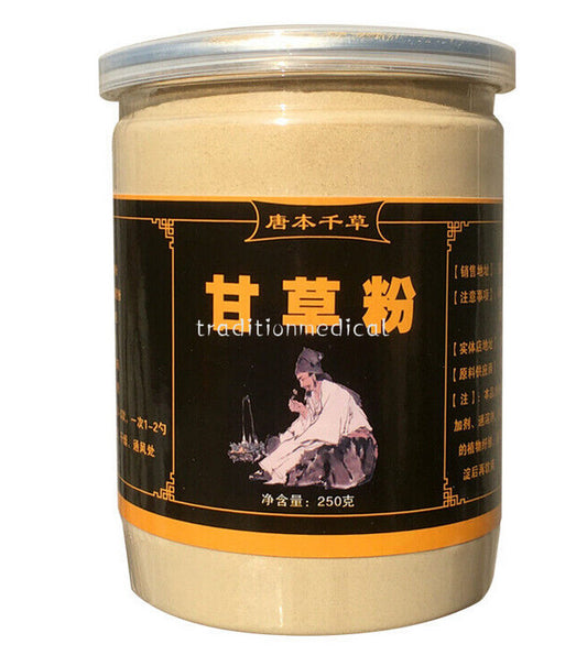 Licorice Root Powder Radix Glycyrrhizae, Liquorice, Chinese Herbal / Flower Tea