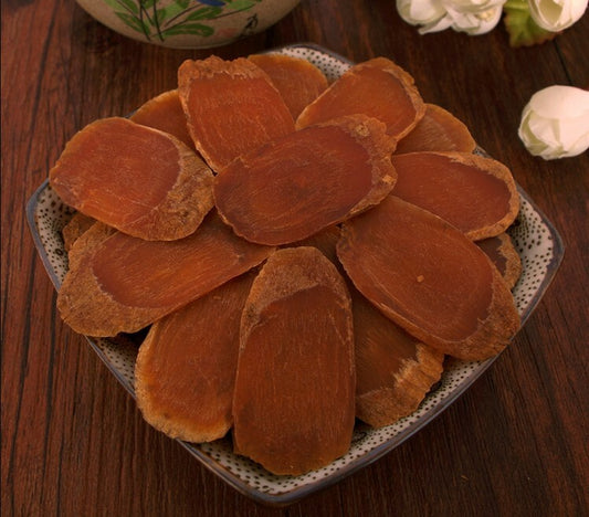Korean Red Ginseng Slices Panax 高麗紅蔘片 Chinese herbal ginseng roots slices