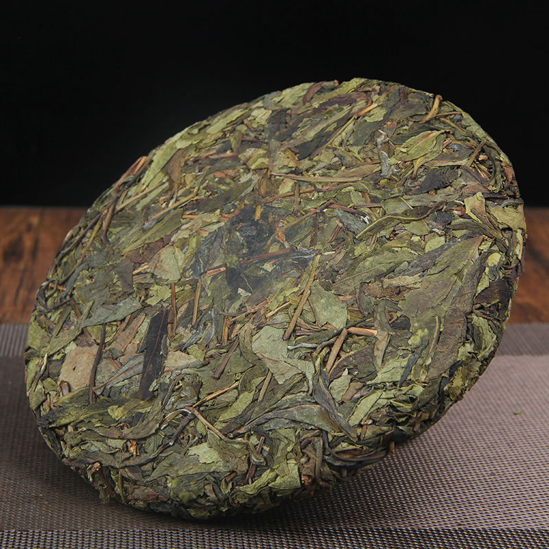 357g Icelandic Ancient Tree Tea Mengku Pu'er Tea Cha Tea Yunnan Seven Seed Cake