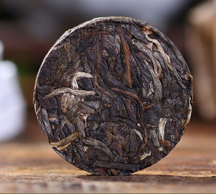 Old Mani Mini Pu'er Tea Yunnan Menghai Uncooked Puhe Sheng Mini Puhe Cake Tea-