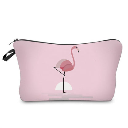 Cosmetic Bag Waterproof Printing Turtle Leaf Toilet Bag Custom Style Traveling