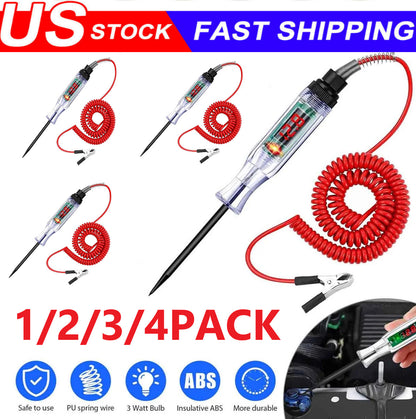 Digital Electric Voltage Circuit Tester Automotive Test Light Car Truck 3-48V US