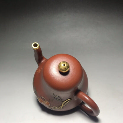 Chinese Yixing Zisha Clay Handmade Exquisite Teapot（思亭 底款：孟臣）