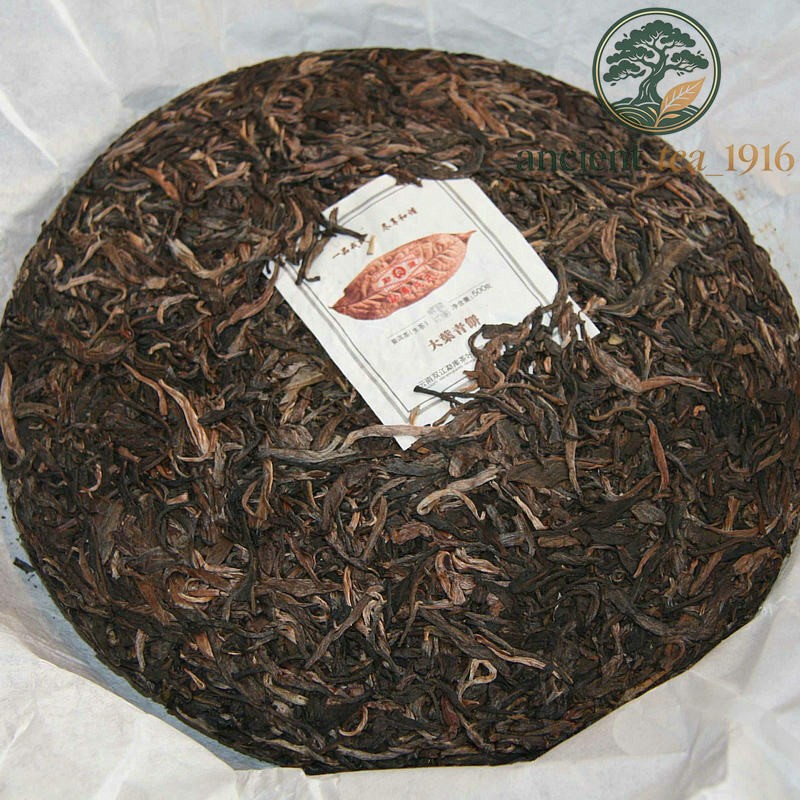 500g Mengku Rongshi 2014 Shen Puer Da Ye Qing Bing Large Leaf Raw Puerh Tea