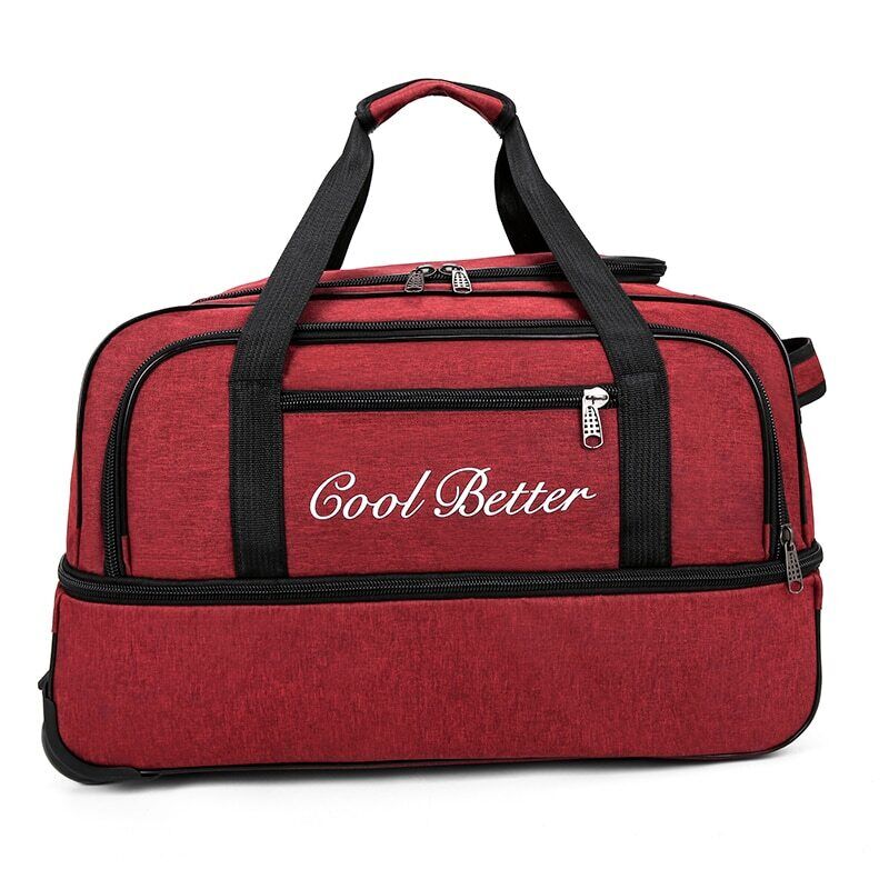 Travel Trolley BagTravel Bag Men Luggage Backpack Outdoors Trip