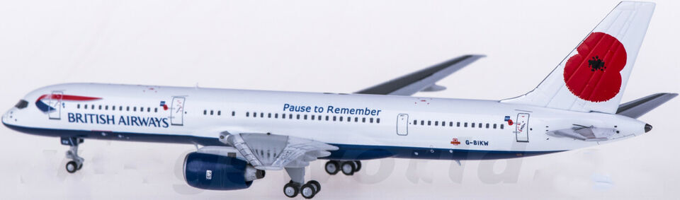 1:400 NG Model BRITISH AIRWAYS BOEING 757-200 Passenger Aircraft Diecast Model