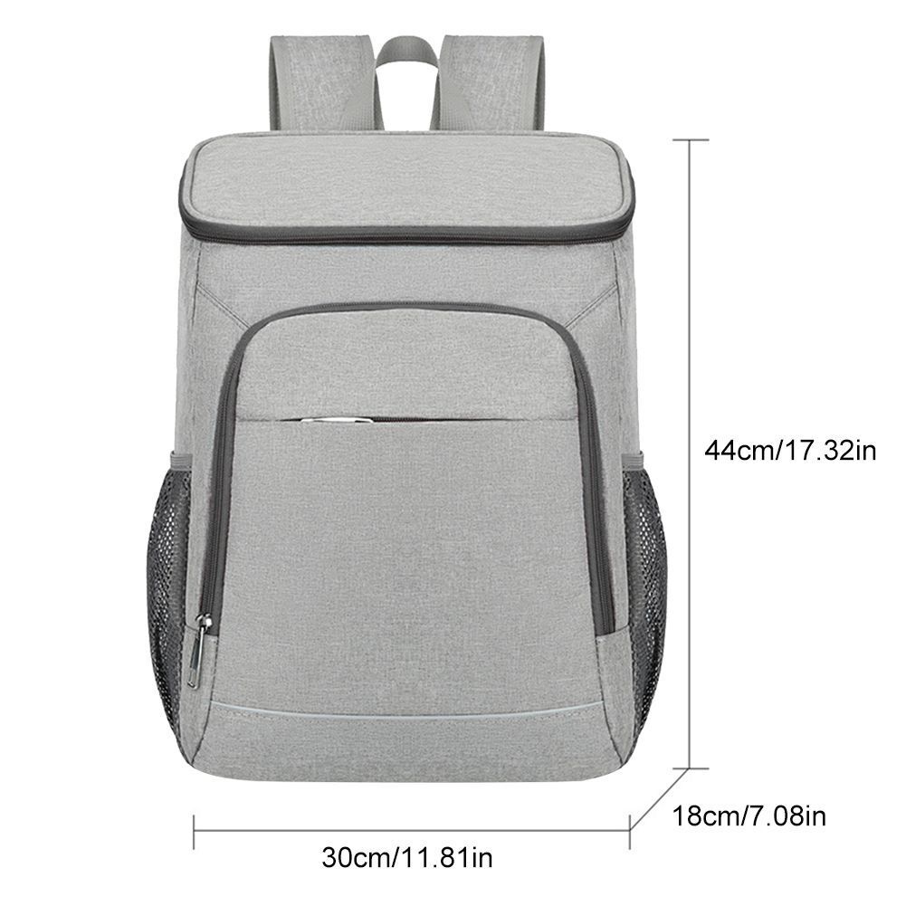 18/24l Thermal Cooler Backpack Large Capacity Camping Cooler Bag Waterproof Kit