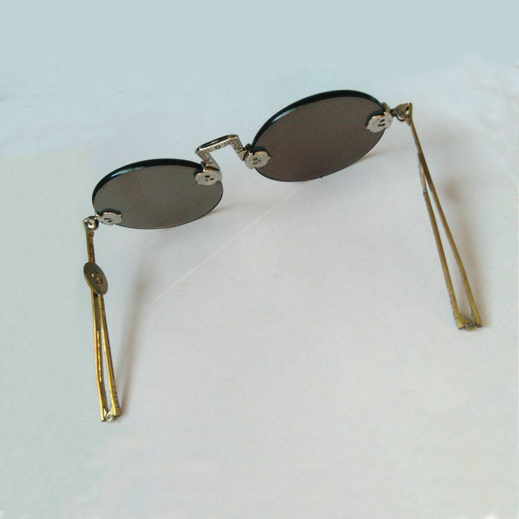 China Shanghai Old Folk Glasses Plain Crystal Sunglasses