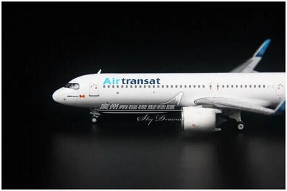 1:400 JC Wings Air Transat AIRBUS A321neo Passenger Airplane Diecast Plane Model