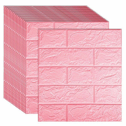 Brick Sticker 15/30Pcs Self-Adhesive Waterproof Foam Kitchen Ceiling Background