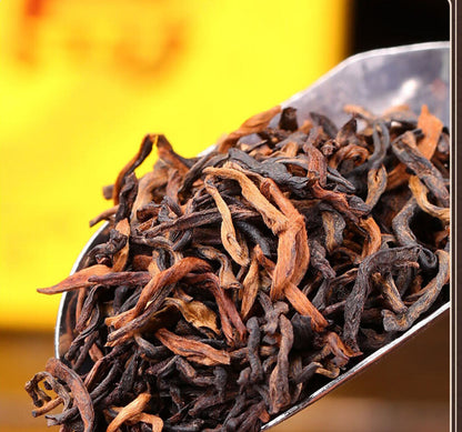 YunNan Iceland Pu-erh tea ripe tea Old tree fragrant court golden bud ripe tea