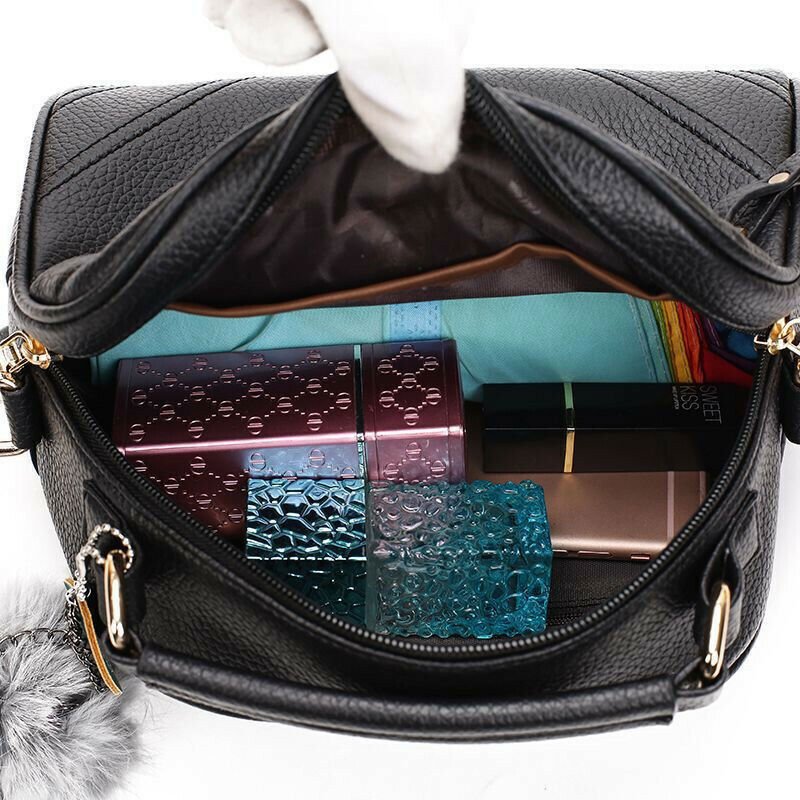 Crossbody Shoulder Bag Women's Handbag PU Leather Messenger Bags Female Lady
