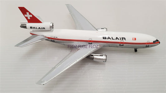 for AeroClassics for BALAIR Swiss for Douglas DC-10 HB-IHK 1:400 Aircraft Model
