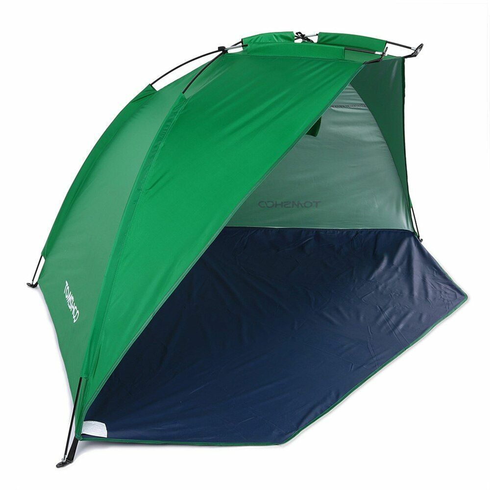 2 Person Beach Tent Ultralight Single Layer Water Resistance Camping Travel Peg
