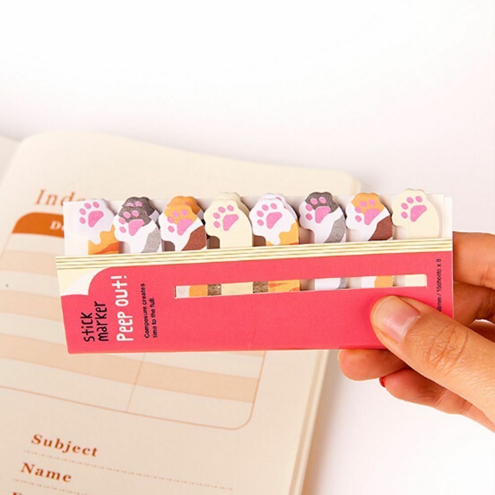 Sticky Notes 1PCS Cute Kawaii Cartoon Animals Cat Panda Dog Memo Pad Notebook