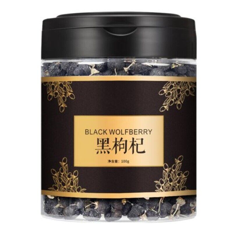 1 Box 100g Dried Aromatic Antioxidant Healthy Beauty Black Wolfberry Tea