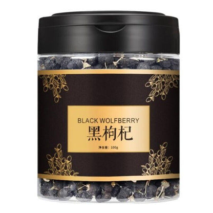1 Box 100g Dried Aromatic Antioxidant Healthy Beauty Black Wolfberry Tea