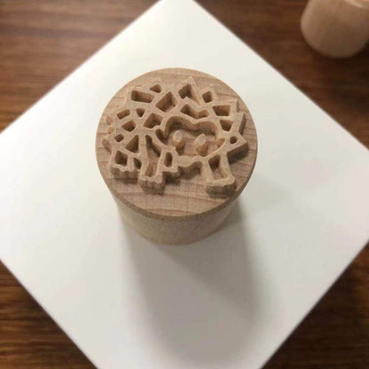 Pottery Stamp Clay Wooden Modeling Textured Pattern Ceramic Embossing Seal Tools