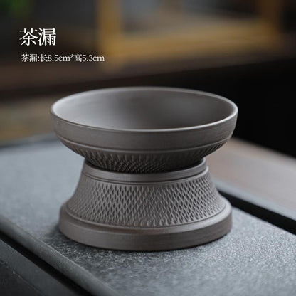Purple Sand Filter Screen Tea Partition Yixing Tea Set Accessories Tea Cup