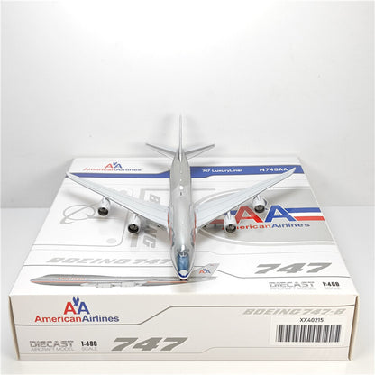 1:400 JC Wings American BOEING B747-8 Airplane Diecast Aircraft Plane Model