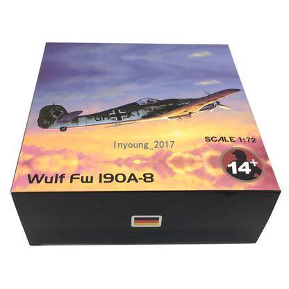 1/72 WWII Focke-Wulf FW-190 1945 Plane Model Aircraft Diecast Airplane Model