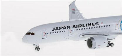 JC Wings Japan Airlines for Boeing 787-8 JA837J 1/400 Aircraft Pre-builded Model