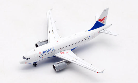 JC Wings CROATIA AIRLINES FOR AIRBUS A319 9A-CTG 1/400 Aircraft Pre-built Model