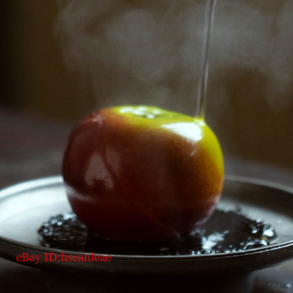 Color Change Tea Pet Apple Design Purple Clay Yixing Zisha Tea Play Small China