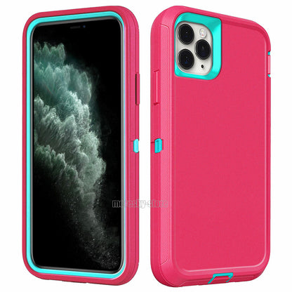 For Apple iPhone 11 Protective 3in1 Shockproof Rugged Heavy Duty Case Cover