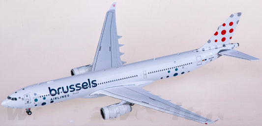 1:400 JC Wings Brussels AIRBUS A330-300 Passenger Plane Diecast Aircraft Model