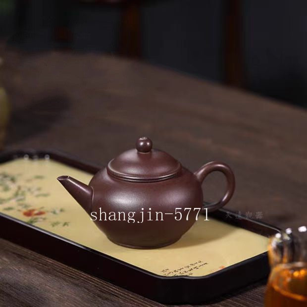 On Sales Real Yixing Zisha Purple Clay Tea Pot Marked 7 Infuser Holes Level Pot