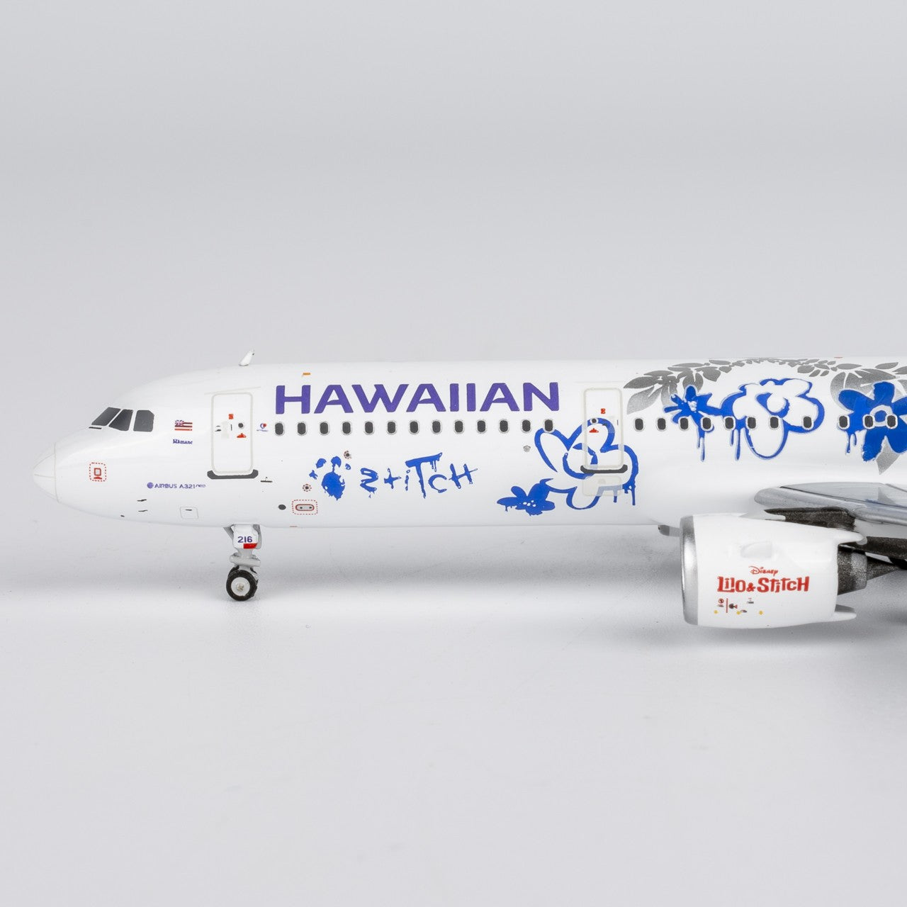 1:400 NGmodels Hawaiian Airlines Airbus A321neo Airplane Diecast Plane Model
