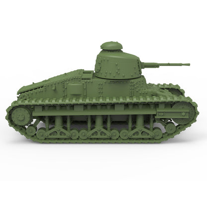 SSMODEL SS1250833 1/1250 Military Model Kit Japan Renault Otsu Light Tank