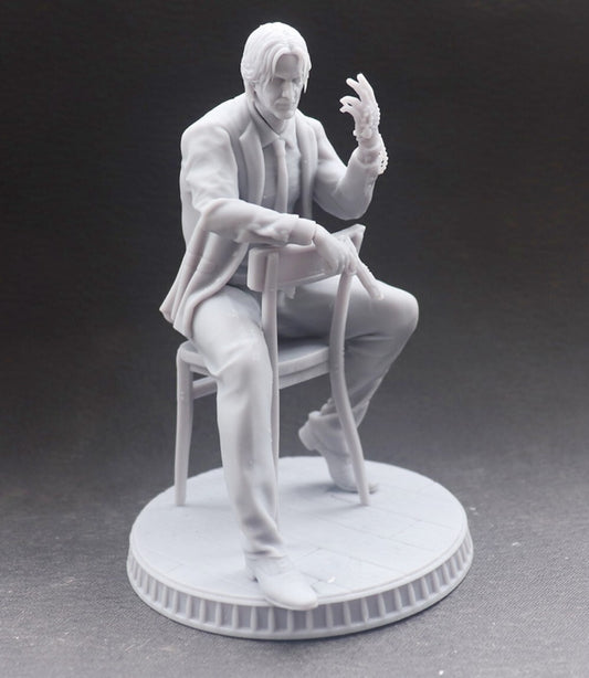 1/24 resin figure model Movie character male assassin Unassembled Unpainted