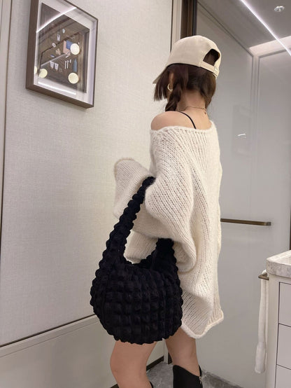 Bag Women Wrinkle Big Handbags Shoulder Bags Underarm Bag Purses 2023