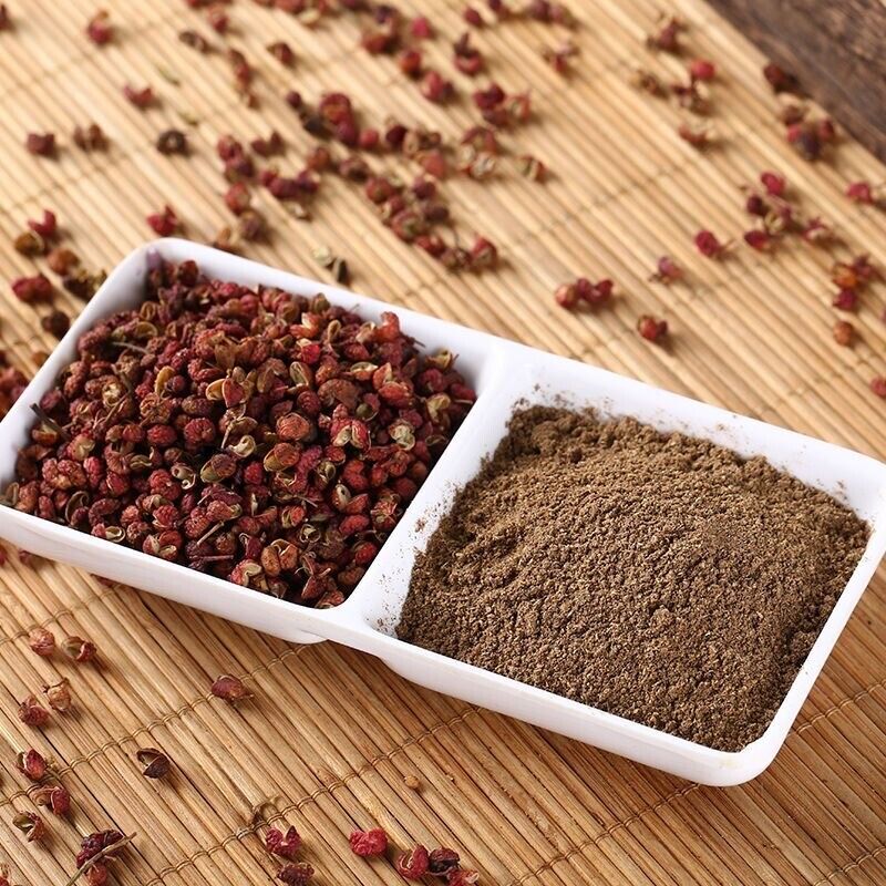 Hot Sichuan Spices Pepper Powder Ingredient prickly seasoning Peppercorns 四川花椒粉