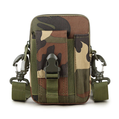 Multi Functional Tactical Molle Waist Bag Waist Fanny Pack with Crossbody Strap
