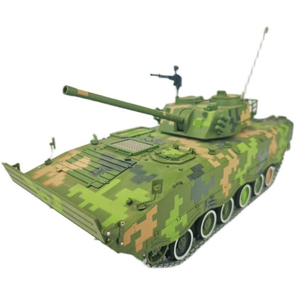 1:30 China T120 Tracked Fighting Vehicle 120mm Tracked Howitzer Tank Model