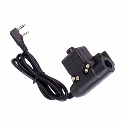 Replacement U94 PTT Adapter For REAL STEAL RS Headsets For KENWOOD Plug Parts