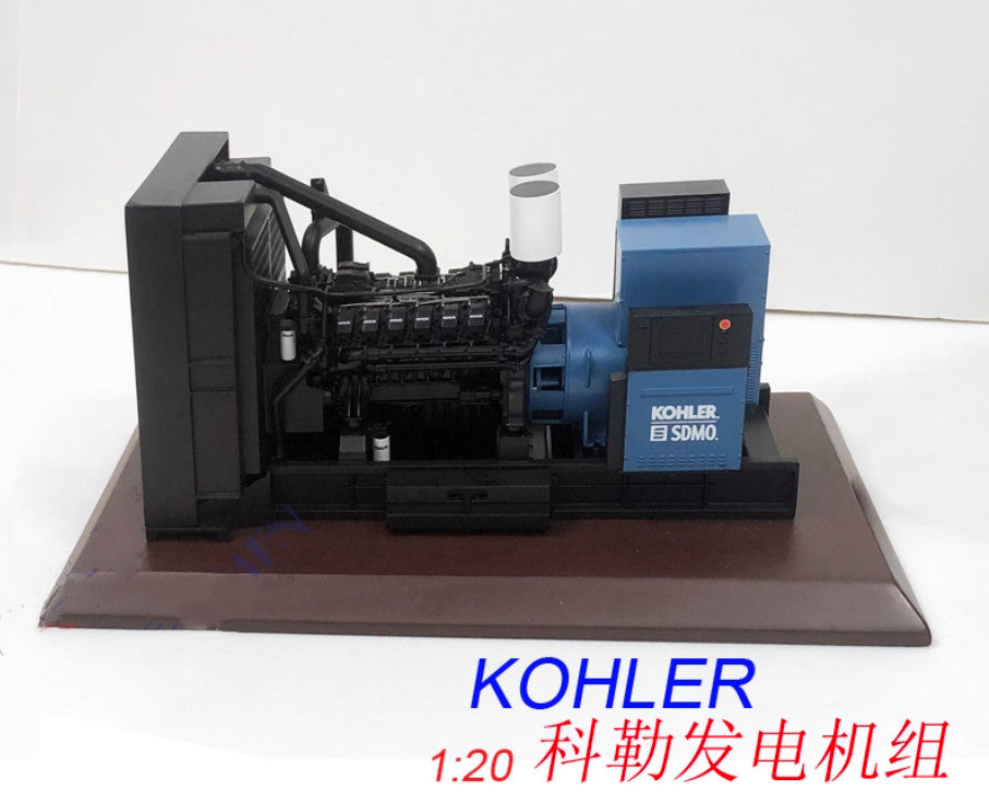 1:20 KOHLER SDMO Diesel Generator Set Construction Machinery Diecast Model