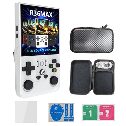 R36Max Retro Handheld Video Game Console 64-128GB 4Inch IPS Screen 22000 Games