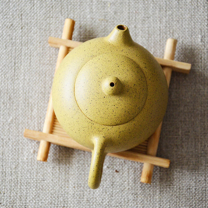 3.7 Oz Chinese Marked Tea Pot Xishi Real Yixing Zisha Duan Clay Kungfu Tea Pots